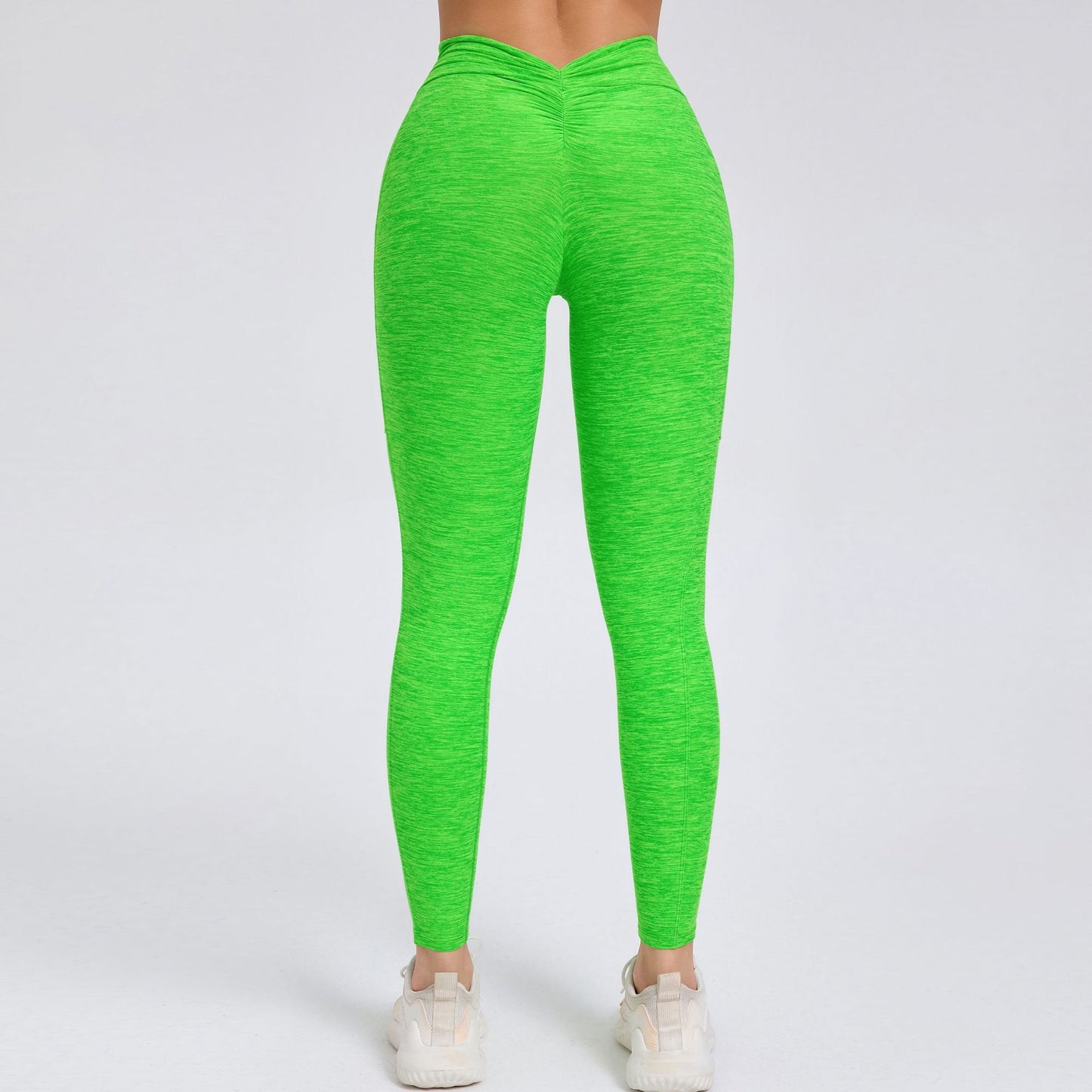 High Waisted Ruched Yoga Pants with Side Pockets for Peachy Butt Lift No Camel Toe for Fitness and Workouts