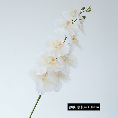 Luxurious Orchid Silk Flowers - Elegant High-End Table Decorations for Dining Rooms, Living Rooms, and Hotels - Stunning Floral Arrangements for Sophisticated Home Decor