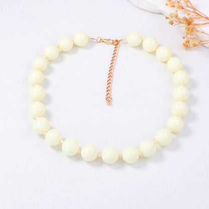 Bohemian Chic Multi-Color Beaded Layered Necklace - Versatile Geometric Design for Effortless Everyday Style