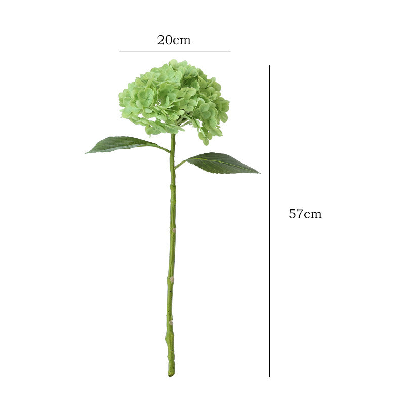 Realistic Hydrangea Floral Centerpiece for Home, Weddings, and Hotels - 3D Touch, Moisture-Proof Decor with Lifelike Design