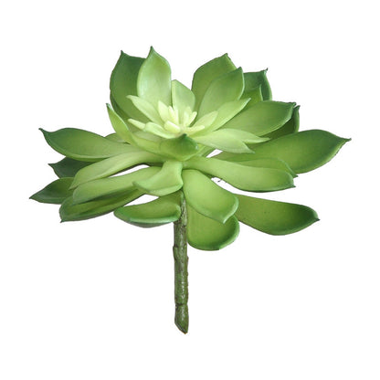 Realistic Gemstone Succulent Plant - Soft Touch Faux Potted Green Plant for Desktop Decoration, Perfect for Home & Office Decor