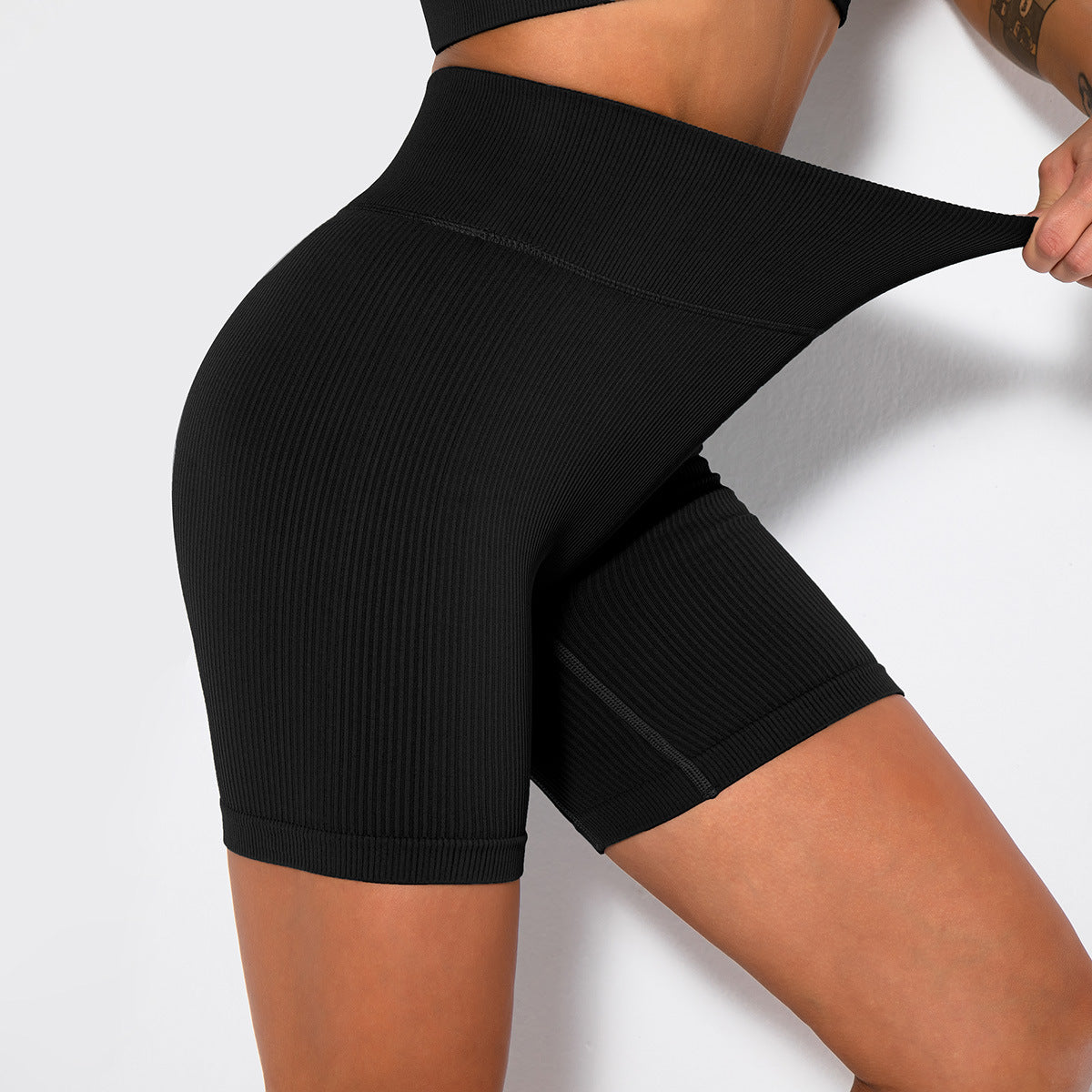 Seamless High Waisted Yoga Pants for Women Sculpting Butt Lifting Fitness Shorts for Comfort and Style