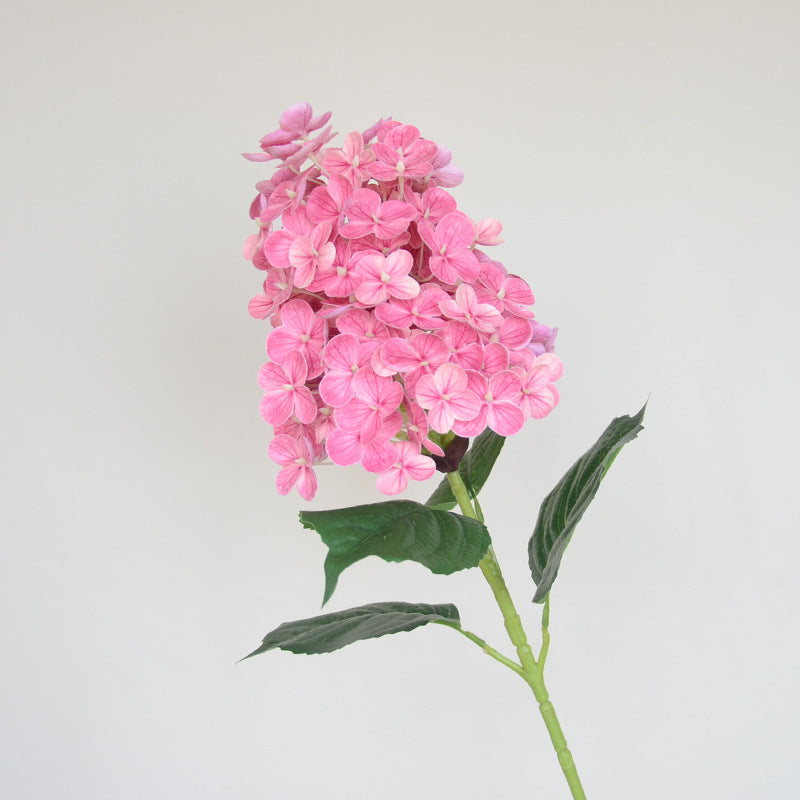 3D Printed Hydrangea Soft Gel Faux Flowers - Moisturizing Realistic Touch for Wedding and Event Decorations