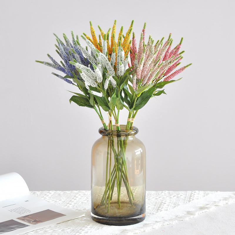 Elegant Sage Green Faux Floral Arrangement - European Rustic Wedding Table Decor, Perfect for Photography Props and Bridal Showers