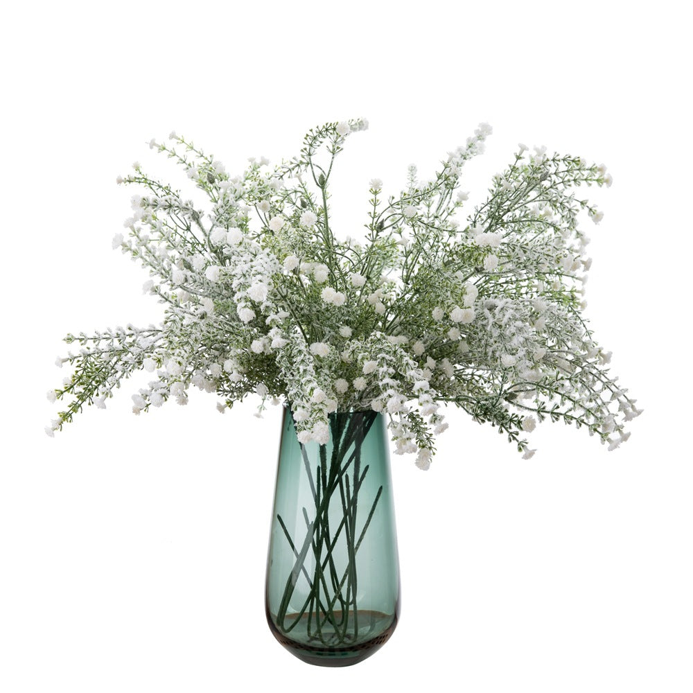 Stunning Snowy White Starry Spray Decoration - Realistic Christmas Floral Arrangements for Home & Wedding Decor - GF15696