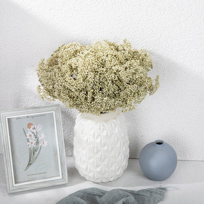 Stylish Rice Grain Bean Bouquet in INS Style - Faux Flower Home Decor for Weddings and Celebrations (Model DY1-6234) - Perfect for Year-Round Beauty