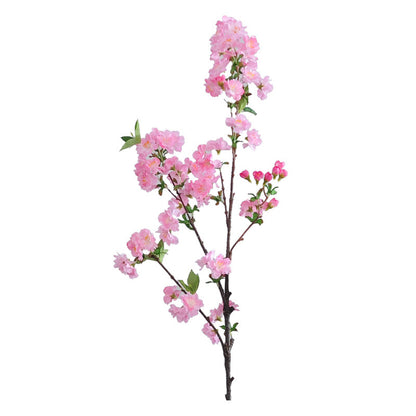 Elegant 95cm Realistic Fake Cherry Blossom Branch - Perfect for Mall Decorations, Event Planning, and Home Decor