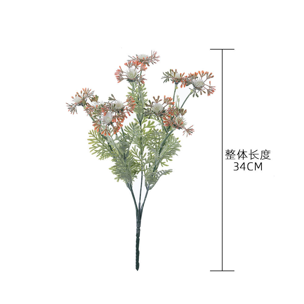 Charming Artificial Wild Daisy Decoration - MW73783 | Lifelike Faux Plant Perfect for Weddings, Home Décor, and Trendy INS Aesthetic