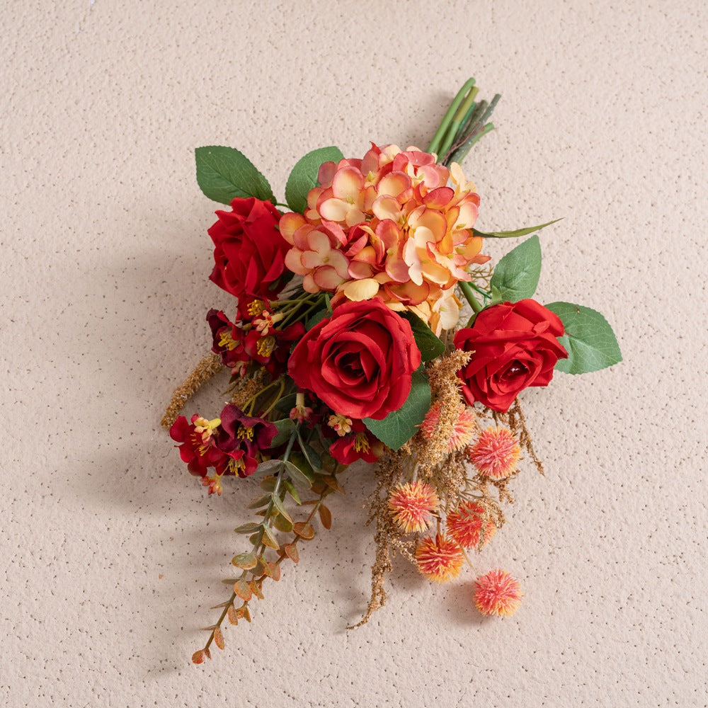 Elegant Artificial Flower Bouquet for Home Décor – Perfect for Weddings and Special Occasions | Unique Floral Arrangements for Wall Decorations | CF01457