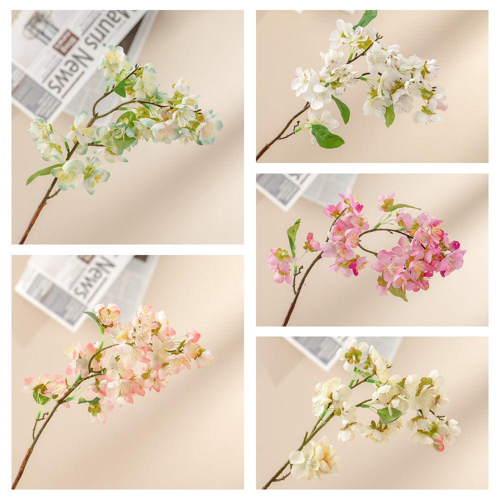 Elegant Japanese Artificial Cherry Blossom Bridal Bouquet - Perfect for Weddings and Home Décor, Model MW24831