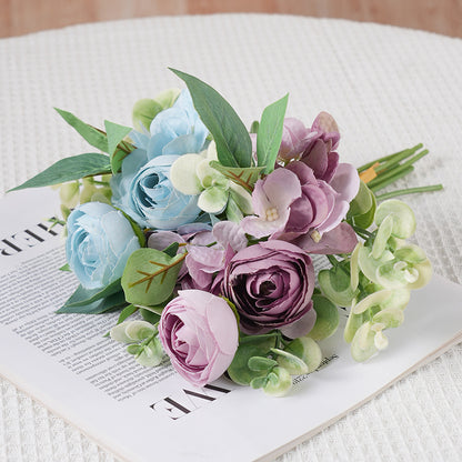 Elegant Korean Bridal Bouquet - Stunning Faux Flower Arrangement for Weddings and Home Decor - Perfect Photography Prop