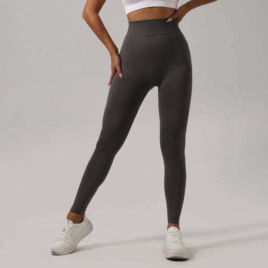 High Waisted Tummy Control Leggings Sculpting Butt Lifting Workout Pants for Fitness and Yoga