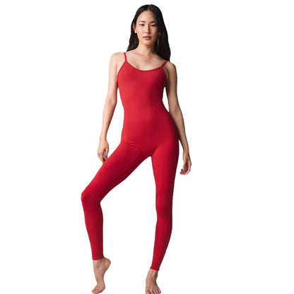 Seamless Yoga Jumpsuit for Women Sculpting Butt Lifting Backless Activewear with Quick Dry Fabric for Comfort During Workouts