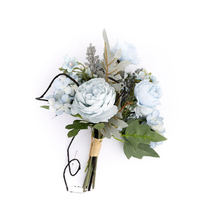 Elegant Faux Flower Home Decor - Stunning Wedding Bouquet and Wall Hanging Decoration - CF01074