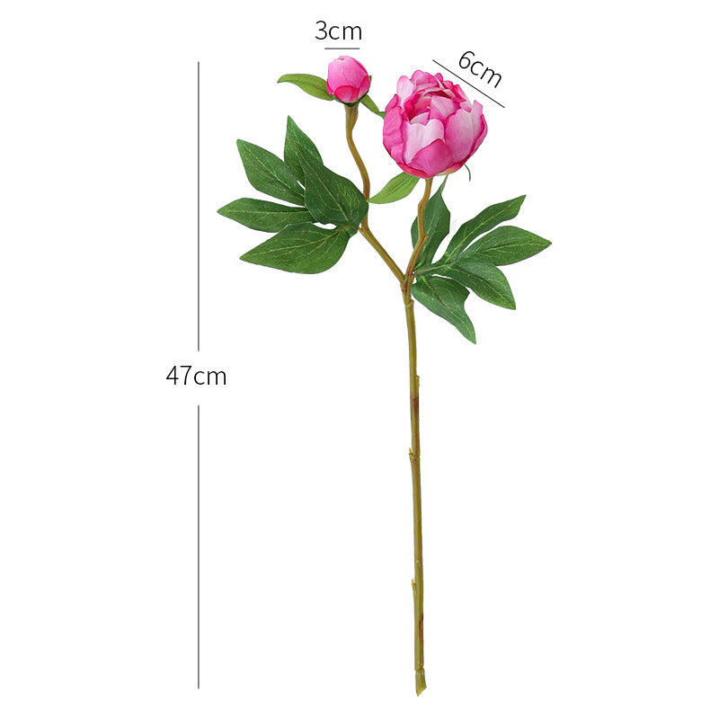 High-Quality Realistic Faux Peony Flowers - Perfect for Home and Restaurant Decor, Stunning Photography Props, and Beautiful Floral Arrangements