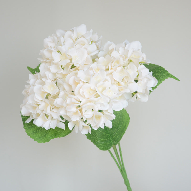 Stunning 5-Head Hydrangea Artificial Silk Flowers - Perfect for Wedding Decorations, Home Decor, and Event Centerpieces