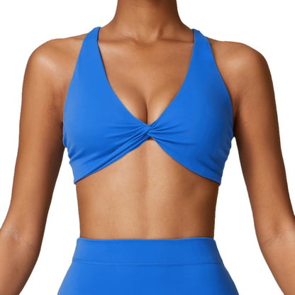 Women's Moisture Wicking Sports Bra for Yoga and Fitness Comfortable Back Support for Outdoor Running and Activewear Style 8449