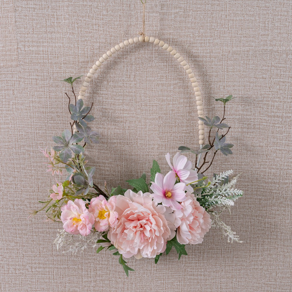 Elegant Aromatic Wall-Hanging Faux Floral Arrangement for Home Decor – Perfect for Weddings, Bouquets, and Wall Decorations CF01440