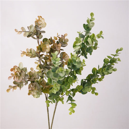 Elegant Nordic-Inspired Faux Greenery – Realistic Eucalyptus Home Décor Bouquet Perfect for Floral Arrangements, Photography Props, and Seasonal Displays