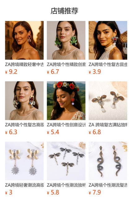Unique and Creative Cartoon Frog Alloy Drop Earrings – Trendy Green Dangle Earrings for Women – Minimalist Design for Individual Style