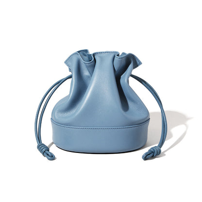 High Quality Drawstring Leather Cloud Bag and Functional Genuine Leather Shoulder Bag with Large Capacity Ideal for Everyday Use
