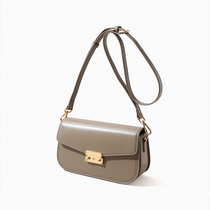 Chic Fall Women's Korean Inspired Luxury Envelope Crossbody Bag Versatile Leather Handbag for Commuters Casual Outings