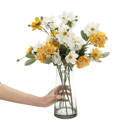 Single Stem Wheel Flower - Realistic Ins Style Decorative Faux Flower for Home Decor and Wedding Arrangements - YC1064