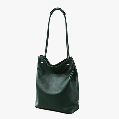 Luxury Genuine Leather Tote Bag Spacious and Everyday Shoulder Bag for Women for Commuting
