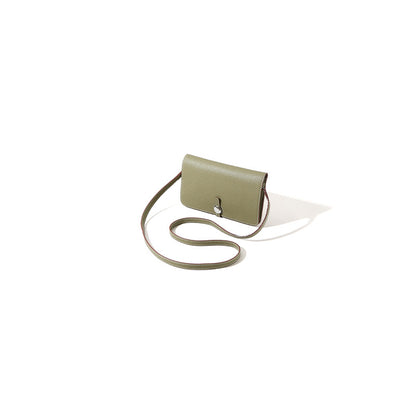 Leather Envelope Crossbody Bag for Women High End Genuine Cowhide Small Shoulder Bag with Chic Design and Versatile Use
