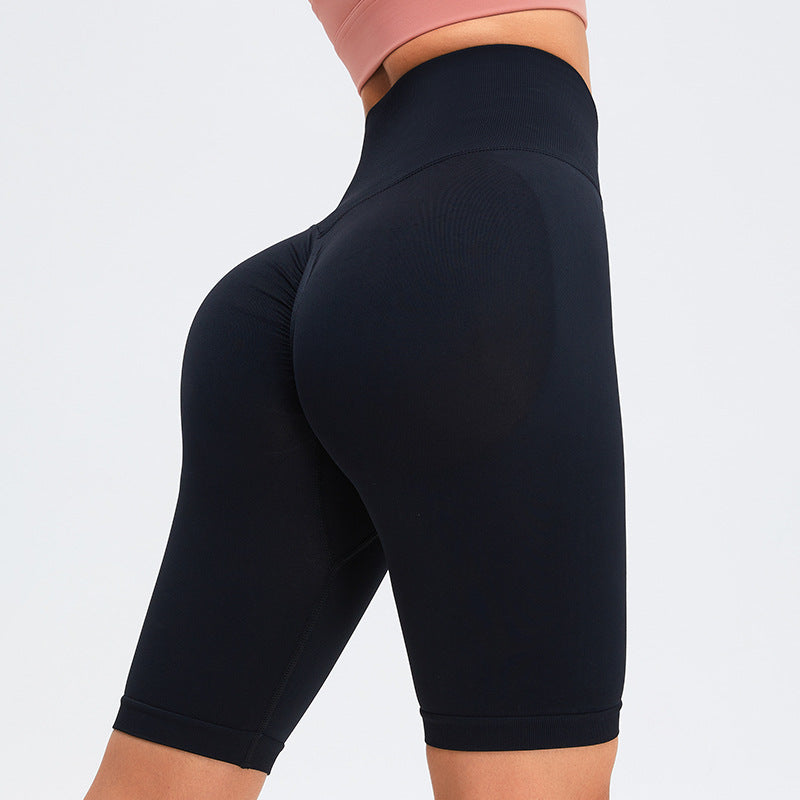 High Waisted Peach Lift Yoga Shorts for Women and Comfortable Activewear with Enhanced Butt Lifting Design for Optimal Performance