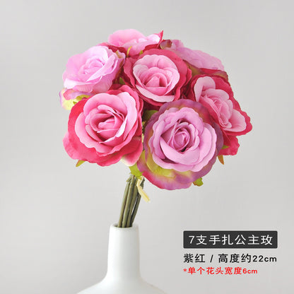 Stunning Artificial Rose Bouquet for Weddings and Home Decor – Soft and Realistic Design Perfect for Brides, Celebrations, and Events