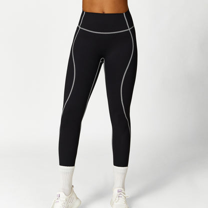 High Waisted Yoga Pants and Sports Bra Set Sculpting Leggings with No Show Lines for Comfort and Style