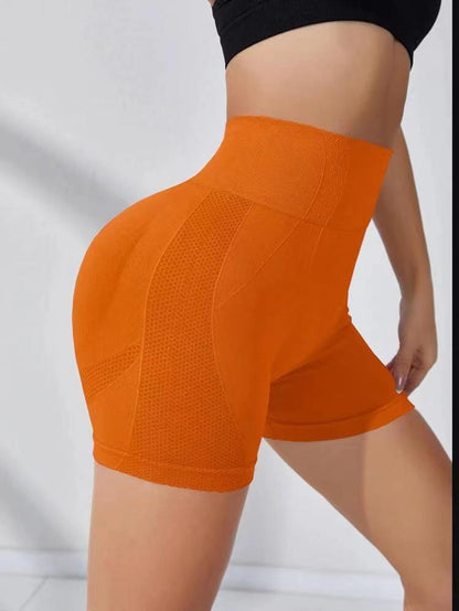 High Waisted Seamless Yoga Shorts for Butt Lift and Tummy Control 3 Inch Compression Workout Shorts for Enhanced Comfort and Style