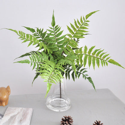 Realistic Fern Boston Fern Replica - Soft Touch Faux Boston Fern for Lush Interior Décor and Landscape Design