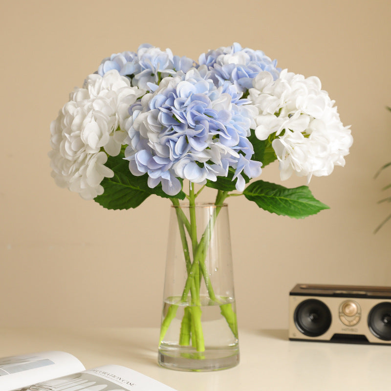 Luxurious Hydrating Touch Faux Hydrangea Flowers - Elegant Home Decor & Wedding Floral Arrangements for a Touch of Sophistication