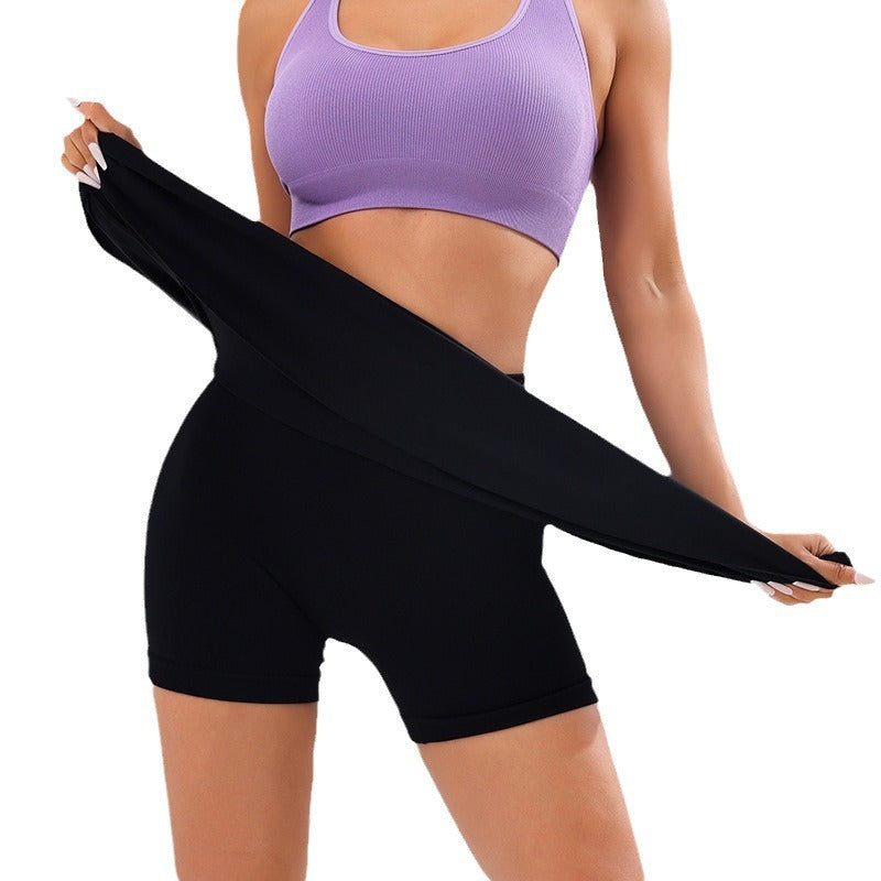 Seamless Women's Yoga Skirt for Running Fitness Comfortable Secure Layered Sports Skirt for Active Lifestyle