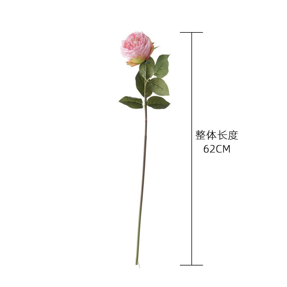 Austin Touch Moisturizing Rose Faux Flower Decoration - Realistic Green Plant Decor MW60001 with Lifelike Petals and Long-lasting Beauty