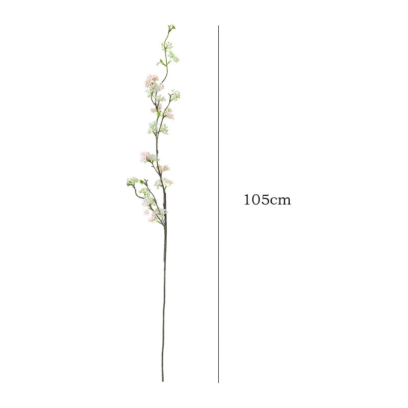 Elegant Touch: Soft Willow Zen-Inspired Artificial Flower Branches for Exquisite Home and Wedding Decor