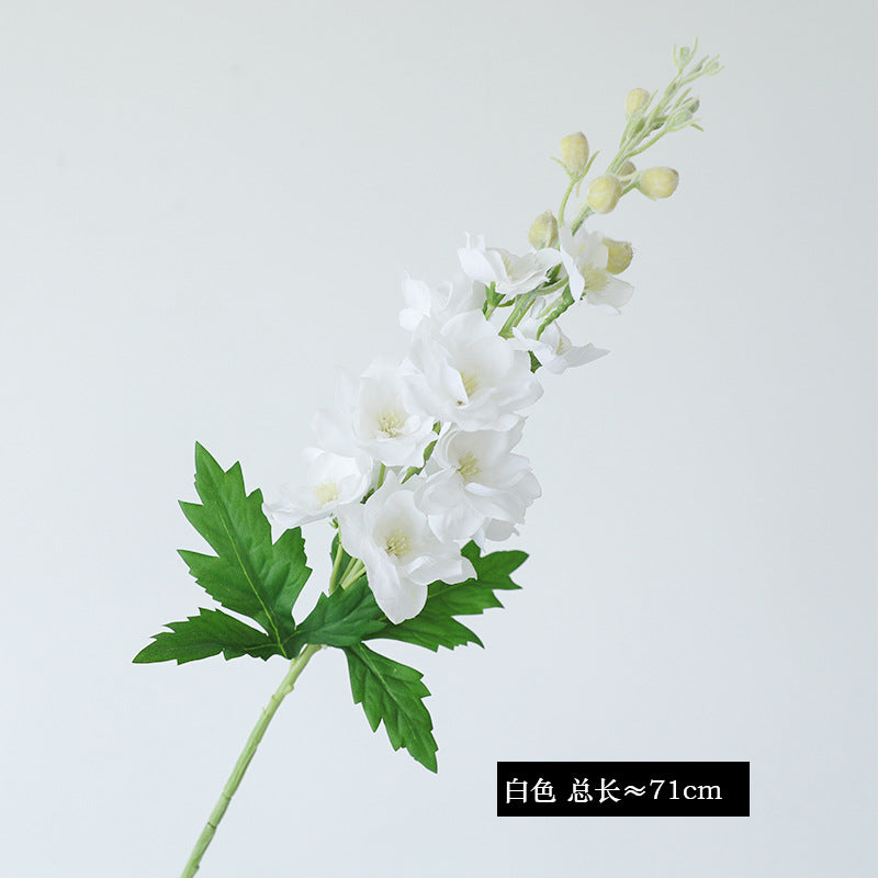 Luxurious Moisturizing  Delphinium Artificial Flowers - Perfect Wedding Aisle Decorations, Home Décor for Living Rooms, and Exquisite Hyacinth Design