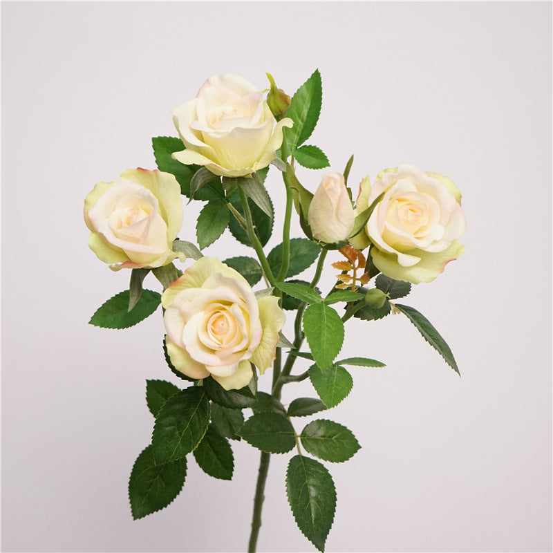 Quality Ultra-Realistic Touch Moisturizing Bubble Rose - Stunning Faux Flower Decor for Scandinavian Living Rooms and Dining Tables