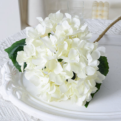 Lifelike Hydrangea Silk Flowers - Soft to the Touch, Moisture-Resistant, Perfect for Wedding Decor and Home Accents - Elegant Faux Floral Arrangement for Living Room Centerpieces