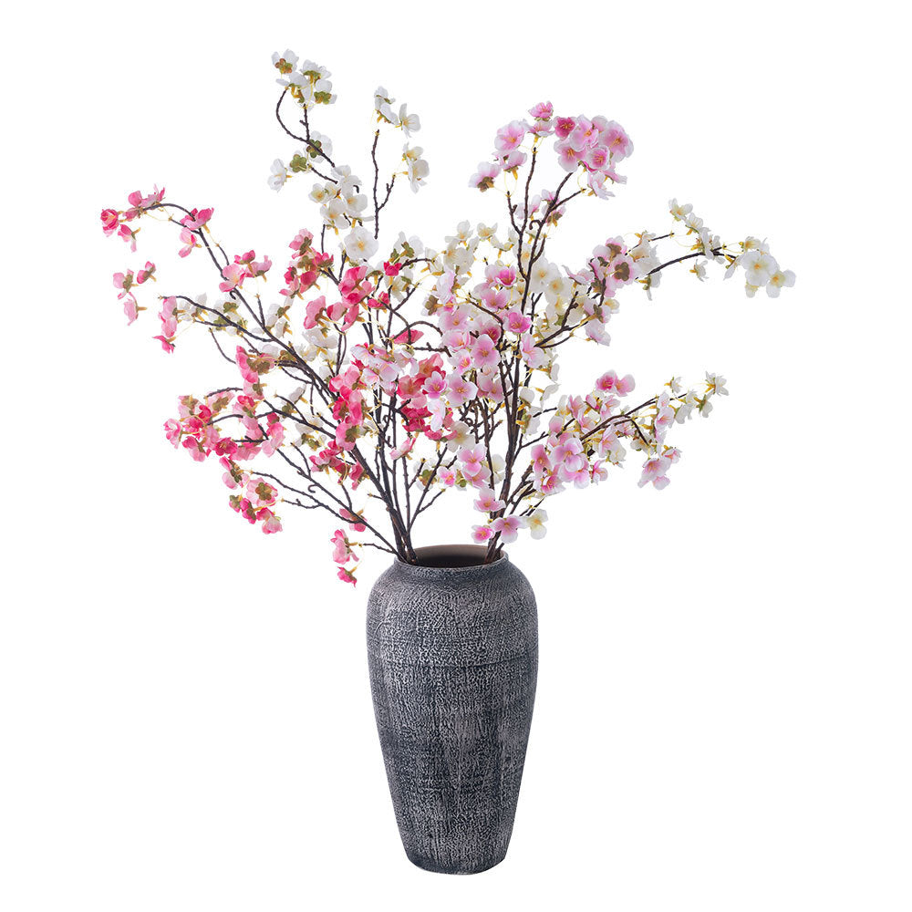 Stunning INS Style Cherry Blossom & Nordic Plum Blossom Artificial Flowers - Perfect Home Decor & Wedding Celebration Accents (Model MW38958)