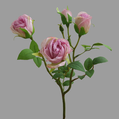 Elegant Faux Flowers: French Romantic Silk Roses for Home Decor - Perfect for Living Room Displays and Stunning Photo Props