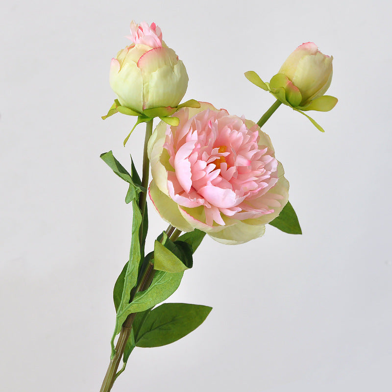 Stunning Realistic Peony Flower Arrangement - Nordic Style Home Decor for Living Rooms, Beautiful Wedding Bouquet, Ideal Photography Prop, and Luxurious Faux Flowers