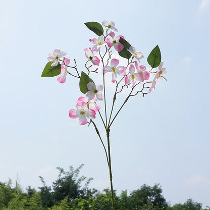 Realistic Apple Blossom Branch – Zen-Inspired Faux Flowers for Home, Hotel, and Mall Decor – Perfect for Weddings and Special Occasions