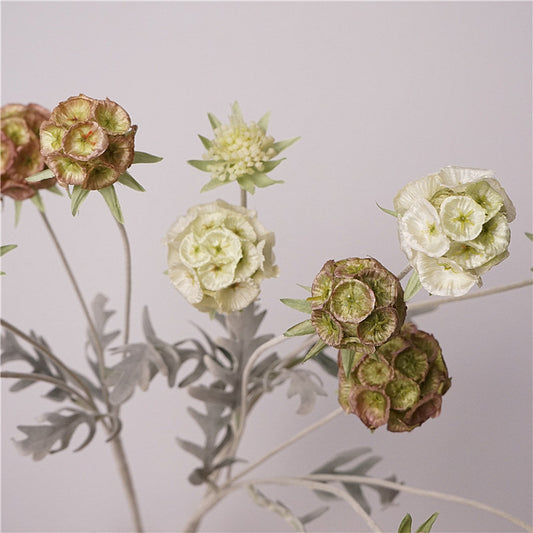 Charming Vintage-Inspired Miniature Windmill Floral Arrangement - Natural Look Artificial Flowers for Home Decor, DIY Crafts & Photography Props