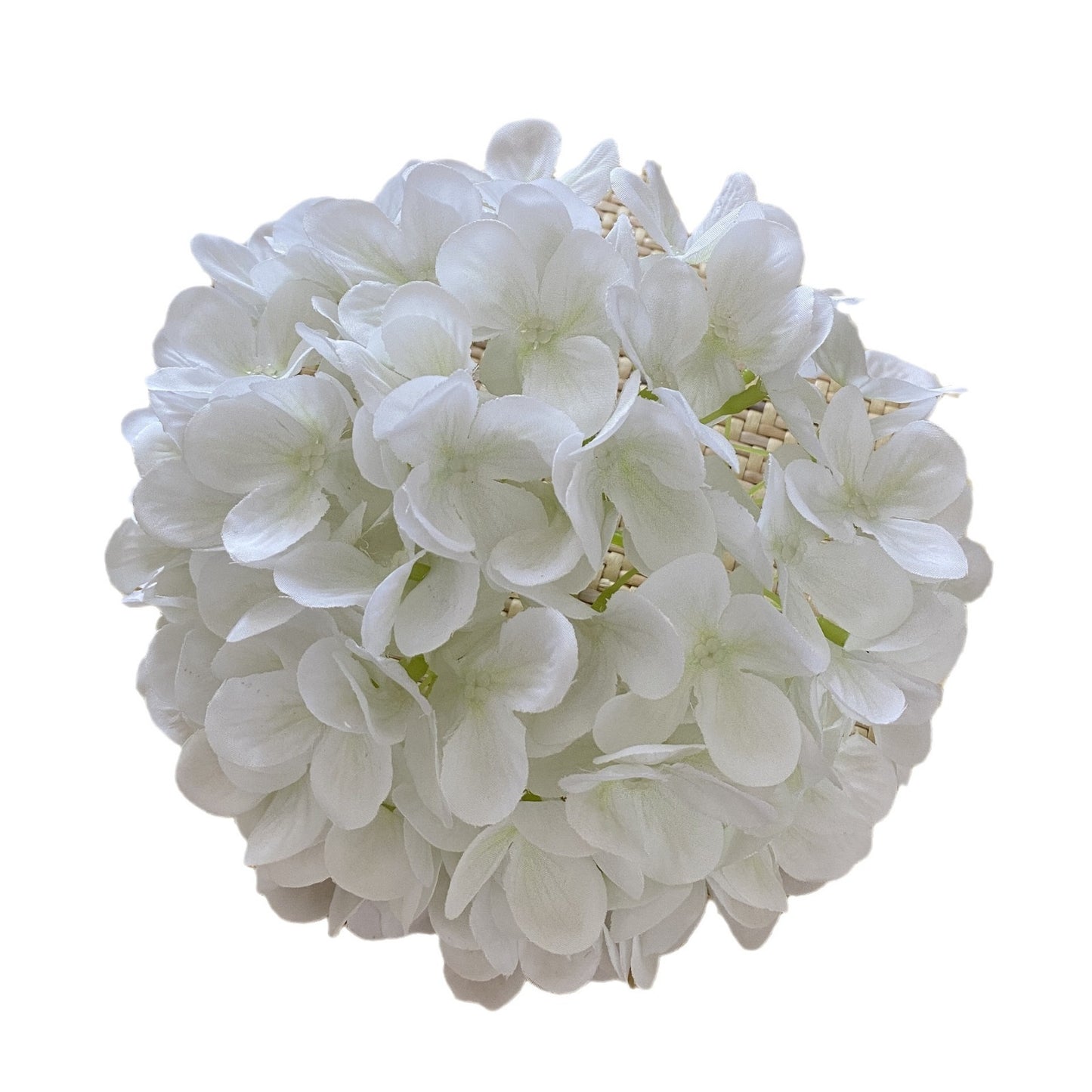 20cm Large Artificial Hydrangea Flower Head - 120 Vibrant Silk Blossoms Perfect for Weddings, Home Decor, and Photography Props