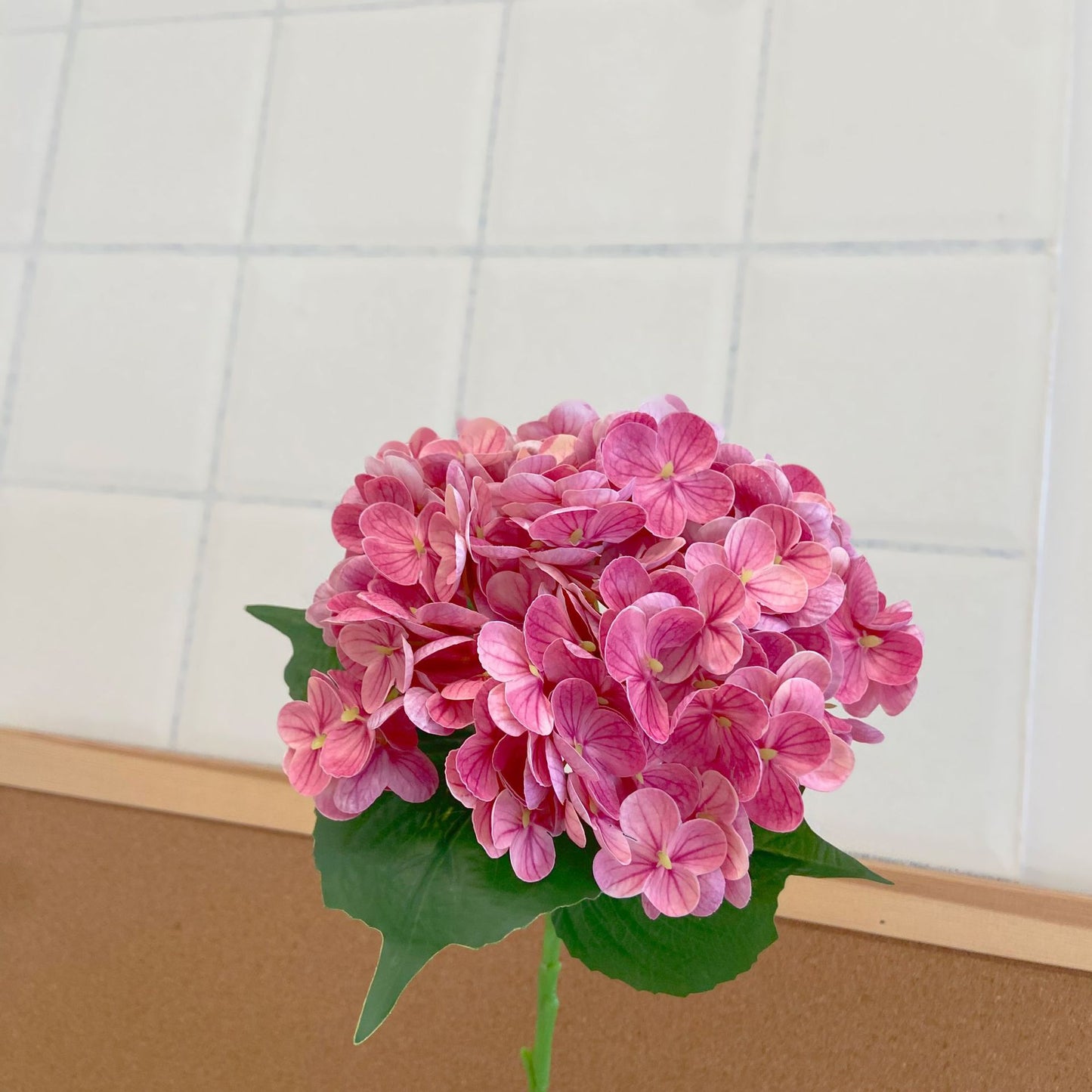 Luxurious Touch Feels Realistic Hydrangea Faux Flower Arrangement -  Home Décor Piece and Stunning Photography Prop