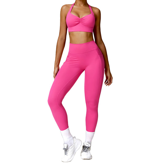 Women s High Performance Moisture Wicking Yoga Set Backless Design Comfortable Fit for Running Gym and Fitness Activities for Everyday Wear