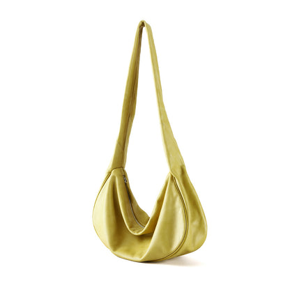 Women's Genuine Leather Crossbody Bag Spring Fashion Trend in High Quality Grain Cowhide for Daily Use and Night Out